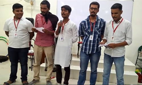 A Beautiful Thank You Song By Our Students- ACL Alambagh Branch